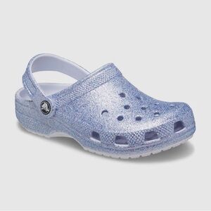 CROCS Kids Sparkle Clogs - Light Purple
